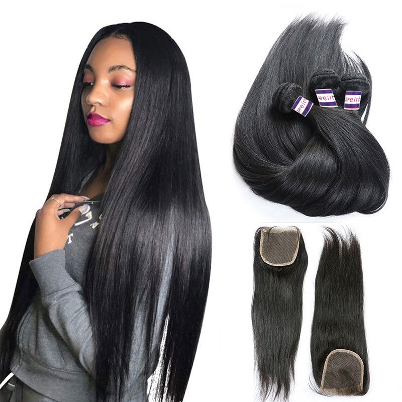 Chinese Straight Hair wholesale virgin hair factory